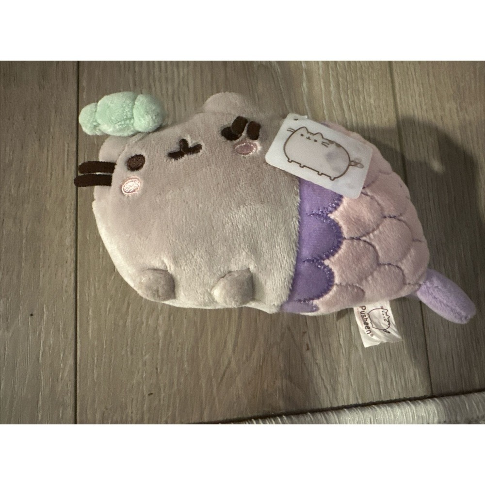 GUND Pusheen Cat Mermaid with Star‎ Plush Stuffed Animal